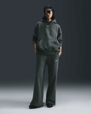 Женские  Nike Sportswear Phoenix Fleece High-Waisted Wide-Leg Sweatpants