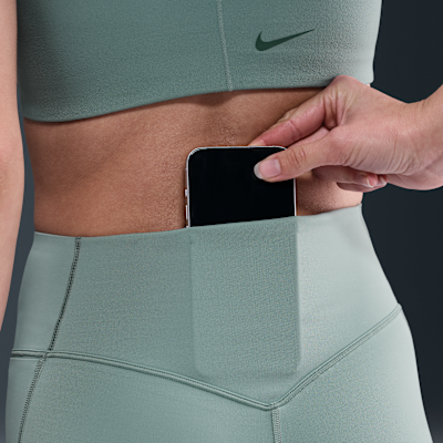 Nike Universa Women's High-Waisted Full-Length Leggings with No Front Seam