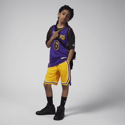 Los Angeles Lakers 2023/24 Icon Edition Pantalons curts Nike NBA Swingman - Nen