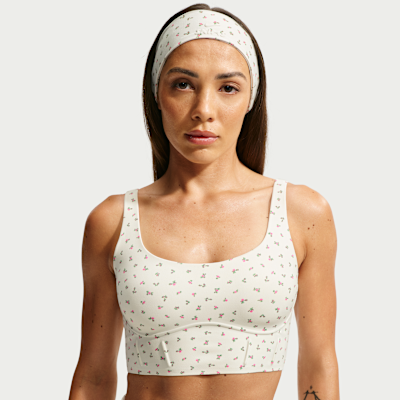 NikeSKIMS Matte Women's Printed Long-Line Corset Bra from Nike - $74