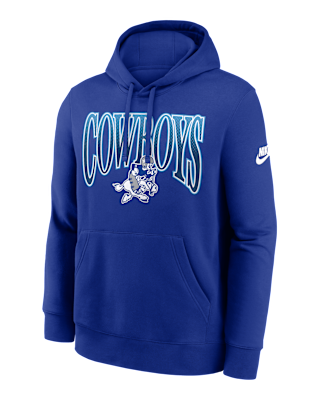 Мужское худи Dallas Cowboys Primetime Logo Club Nike NFL Pullover Hoodie