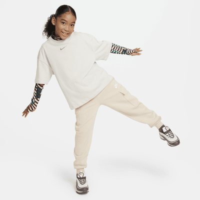 Nike Sportswear Older Kids' (Girls') Oversized T-Shirt