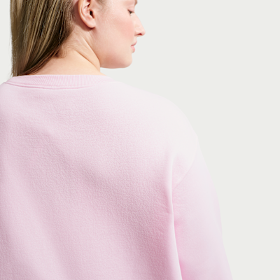 Sudadera oversized de cuello redondo de tejido Fleece para mujer (talla grande) Nike Sportswear Phoenix