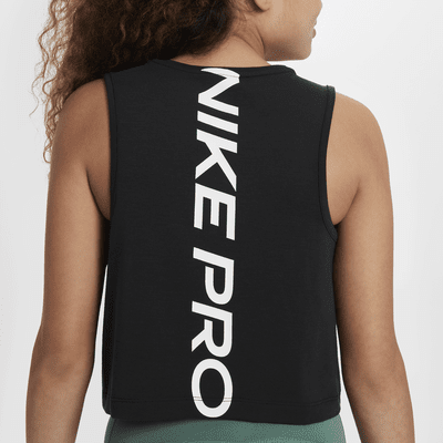 Dívčí tréninkové tílko Nike Pro Dri-FIT