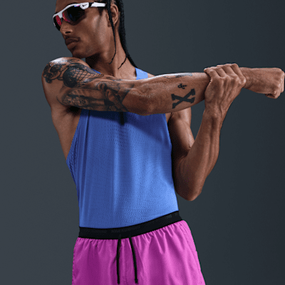 Shorts de correr Dri-FIT de 13 cm con forro de ropa interior para hombre Nike Stride