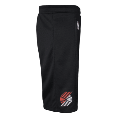 Shorts Nike Dri-FIT Swingman de la NBA para niños talla grande Portland Trail Blazers Icon Edition