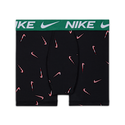 Nike Big Kids' Dri-FIT Holiday Boxer Briefs, (2 Pack)