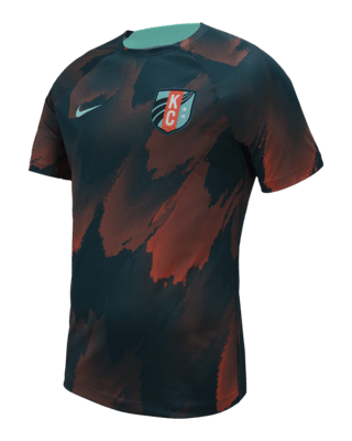 Мужские  Kansas City Current Nike NWSL Pre-Match Top