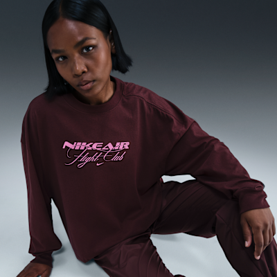 Nike Sportswear Women's Oversized Long-Sleeve T-Shirt