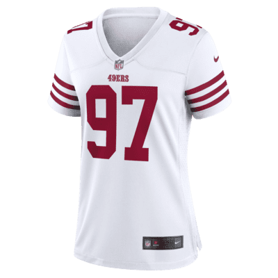 Nick Bosa San Francisco 49ers Nike Vapor Elite Jersey - White