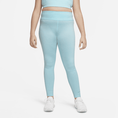 Nike Dri-FIT One Luxe Big Kids' (Girls') High-Rise Leggings (Extended Size)