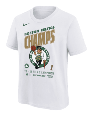 Подростковая футболка Boston Celtics Big Kids' Nike NBA