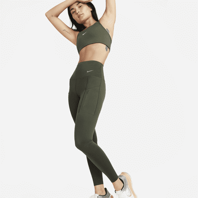 Nike Go Women's Firm-Support High-Waisted Leggings with Pockets. Nike VN