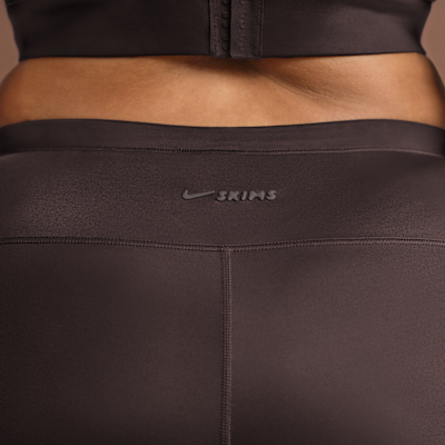 NikeSKIMS Shine Women's Mid-Rise 2" Boyshorts with Drawcord