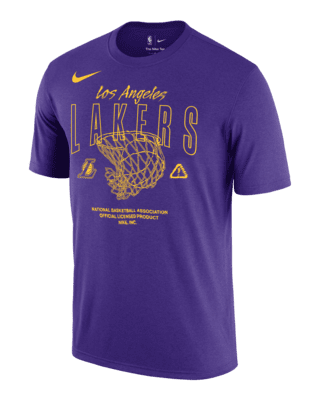 Los Angeles Lakers Courtside Max90 Men's Nike NBA Long-Sleeve T-Shirt. Nike .com