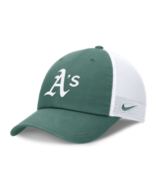 Oakland Athletics Bicoastal Club Men's Nike MLB Trucker Adjustable Hat ...