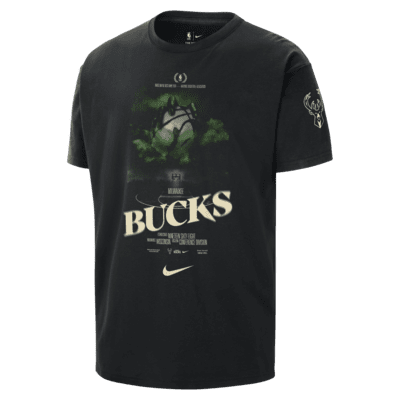 Milwaukee Bucks Courtside Men's Nike NBA T-Shirt