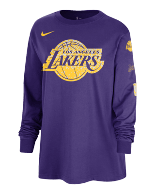 Женская футболка Los Angeles Lakers Essential Nike NBA Long-Sleeve