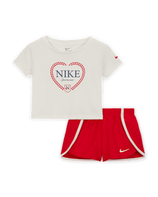 Детские  Nike Dri-FIT Game, Swoosh, Match! Baby 2-Piece Solid Set