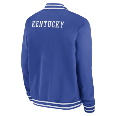 Kentucky Wildcats Sideline Men's Nike College Full-Zip Bomber Jacket