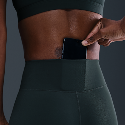 Nike One Seamless Front Leggings de talle alto y longitud completa - Mujer