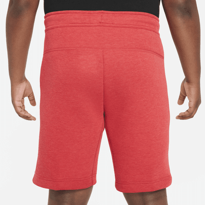 Nike Sportswear Tech Fleece Big Kids' (Boys') Shorts (Extended Size)