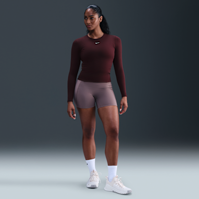Dámské tričko Nike One Fitted Dri-FIT s dlouhým rukávem