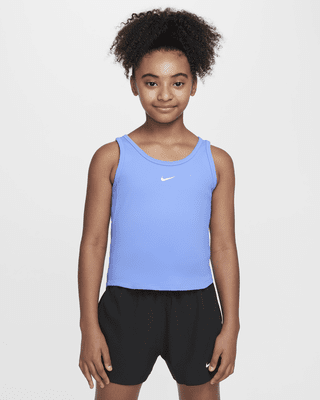 Подростковые  Nike One Fitted Big Kids' (Girls') Dri-FIT Tank