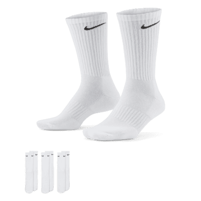 Nike Everyday Cushioned Training Crew Socks (3 Pairs). Nike UK