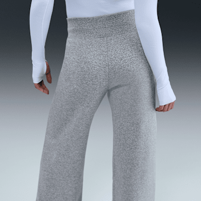 Nike Sportswear Phoenix Fleece Yüksek Belli Geniş Paçalı Kadın Eşofman Altı