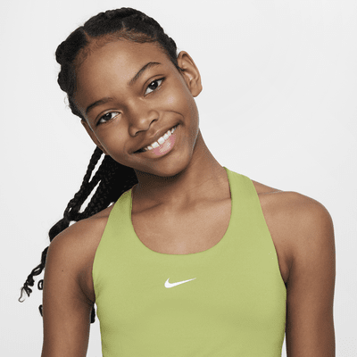 Nike Swoosh Big Kids' (Girls') Tank Sports Bra. Nike.com