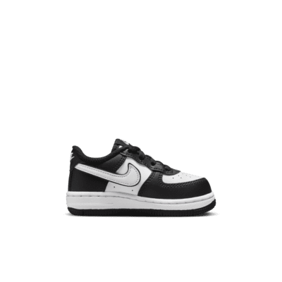 Nike Unisex Kids Force 1 LV 2 Sneakers Black/White DV1624-001 Size US:10C