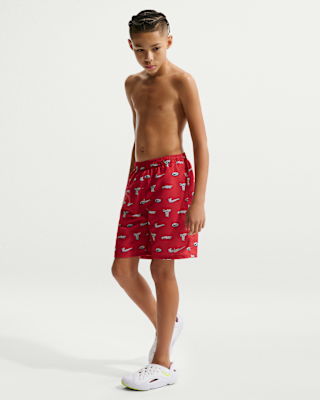 Детские шорты Nike Swim Breaker Big Kids' (Boys') 7" Brief-Lined Volley Short
