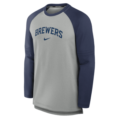 Мужская футболка Milwaukee Brewers Authentic Collection Game Time