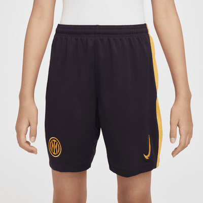 Inter Milan 2024/25 Stadium Derde Nike Dri-FIT replicavoetbalshorts voor kids