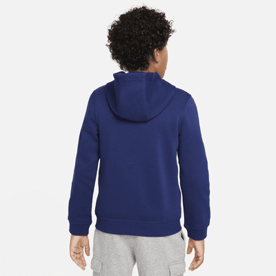 U.S. Club Fleece Big Kids' Full-Zip Hoodie