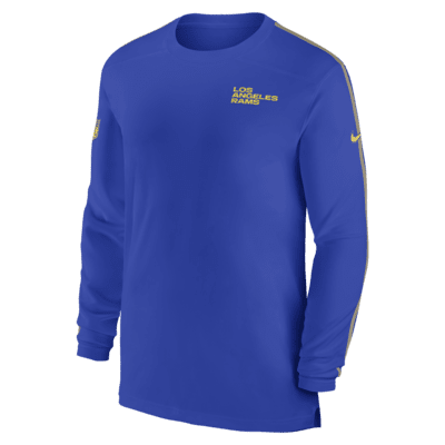 Los Angeles Rams Sideline Coach Men's Nike Dri-FIT NFL Long-Sleeve Top