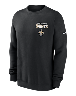 Мужские  New Orleans Saints Draw Block Club Nike NFL Pullover Crew