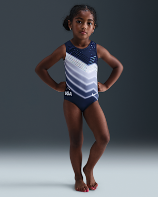 Nike Gymnastics Liberty Lights Leotard