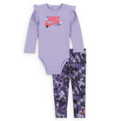 Conjunto de body y leggings para bebé (12 a 24 meses) Nike Dri-FIT Fresh Cut