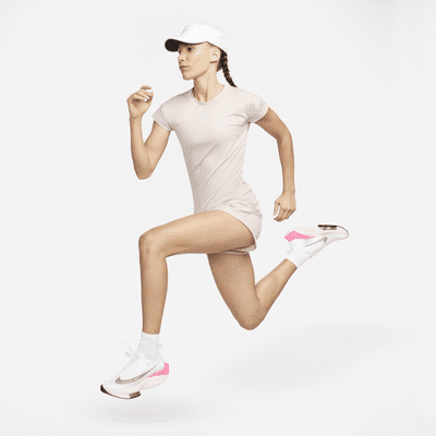 เสื้อวิ่งแขนสั้นผู้หญิง Nike Dri-FIT Run Division