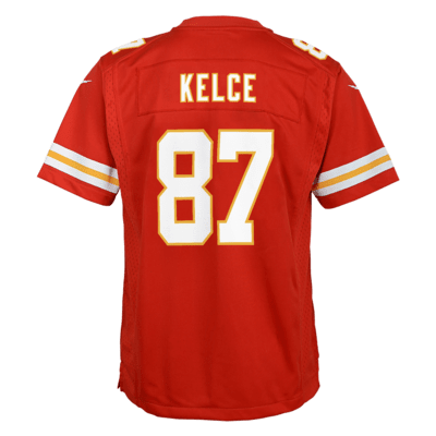 Travis Kelce Kansas City Chiefs Big Kids' Nike NFL Game Jersey