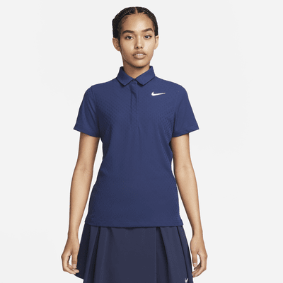 Dámská golfová polokošile Nike Tour Dri-FIT ADV s krátkým rukávem