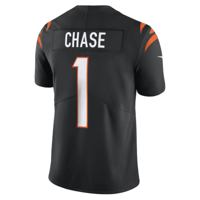 Jersey de fútbol americano Nike Dri-FIT de la NFL Limited para hombre Ja'Marr Chase Cincinnati Bengals