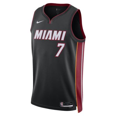 Jersey Nike Dri-FIT de la NBA Swingman para hombre Miami Heat Icon Edition 2022/23