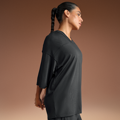 NikeSKIMS Airy Women's Oversized V-Neck T-Shirt