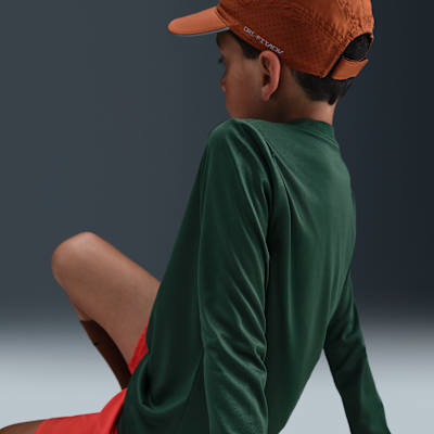 Playera de manga larga Dri-FIT para niño talla grande Nike Legend