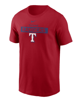 Texas Rangers Camo Logo Men's Nike MLB T-Shirt