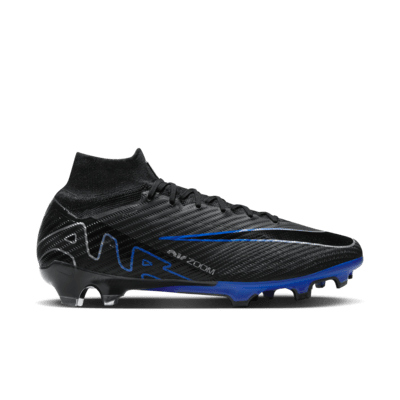 Tacos de fútbol de corte para terreno firme de corte high Nike Mercurial Superfly 9 Elite