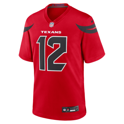 Nico Collins Houston Texans Men's Nike NFL Game Football Jersey